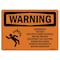 Signmission OSHA Warning Sign, 3.5" Height, 5" Width, Hazardous Voltage Multiple Power With Symbol, Landscape OS-WS-D-35-L-12166 - alternate 1